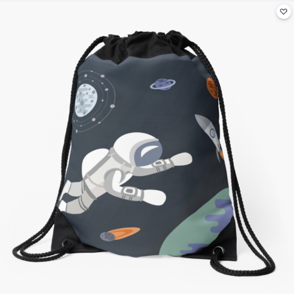 рюкзак с космонавтом