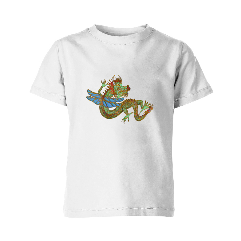 футболка детская "Зеленый дракон"